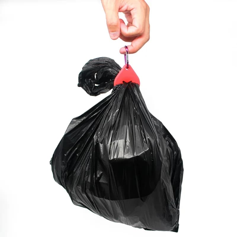Hands-Free Poop Bag Dispenser Clip