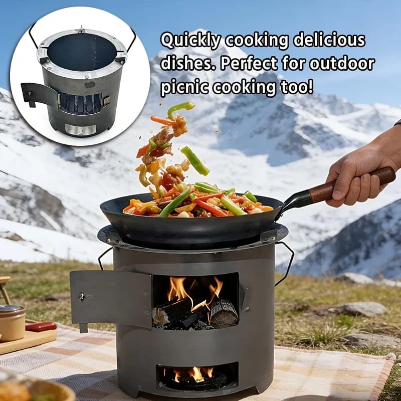 Portable Charcoal Camping Grill
