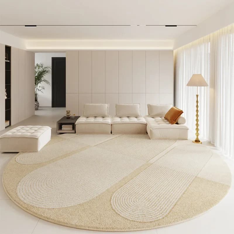Soft Fluffy Round Floor Rug