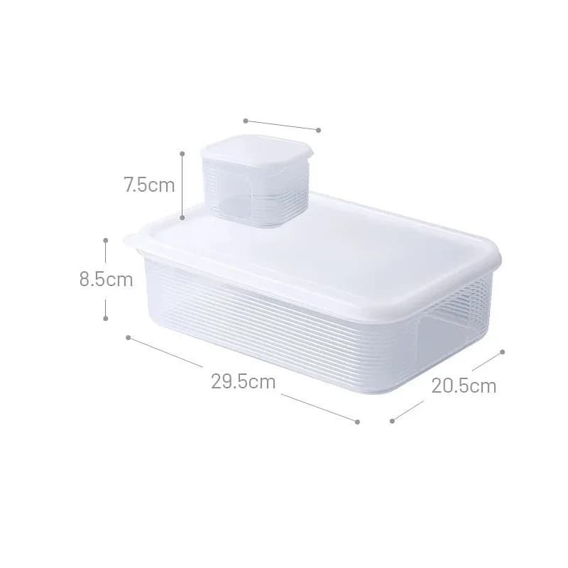6-Compartment Food Storage Container with Lid