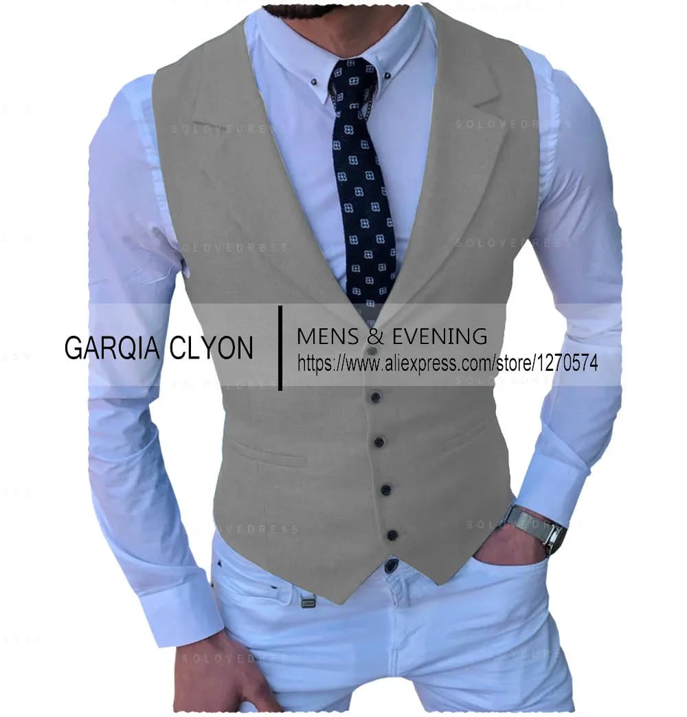Men's Classic Single Breasted Vest Waistcoat