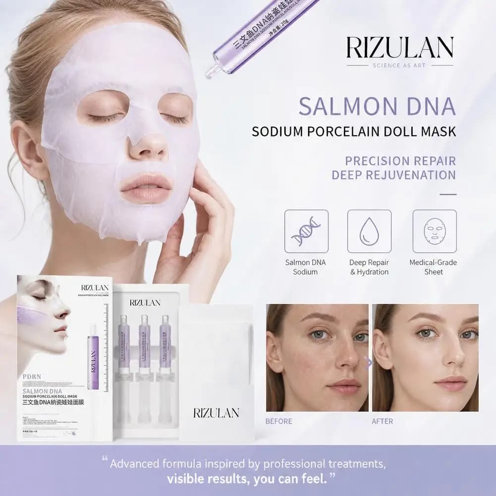 Salmon DNA Gel Sheet Mask Set