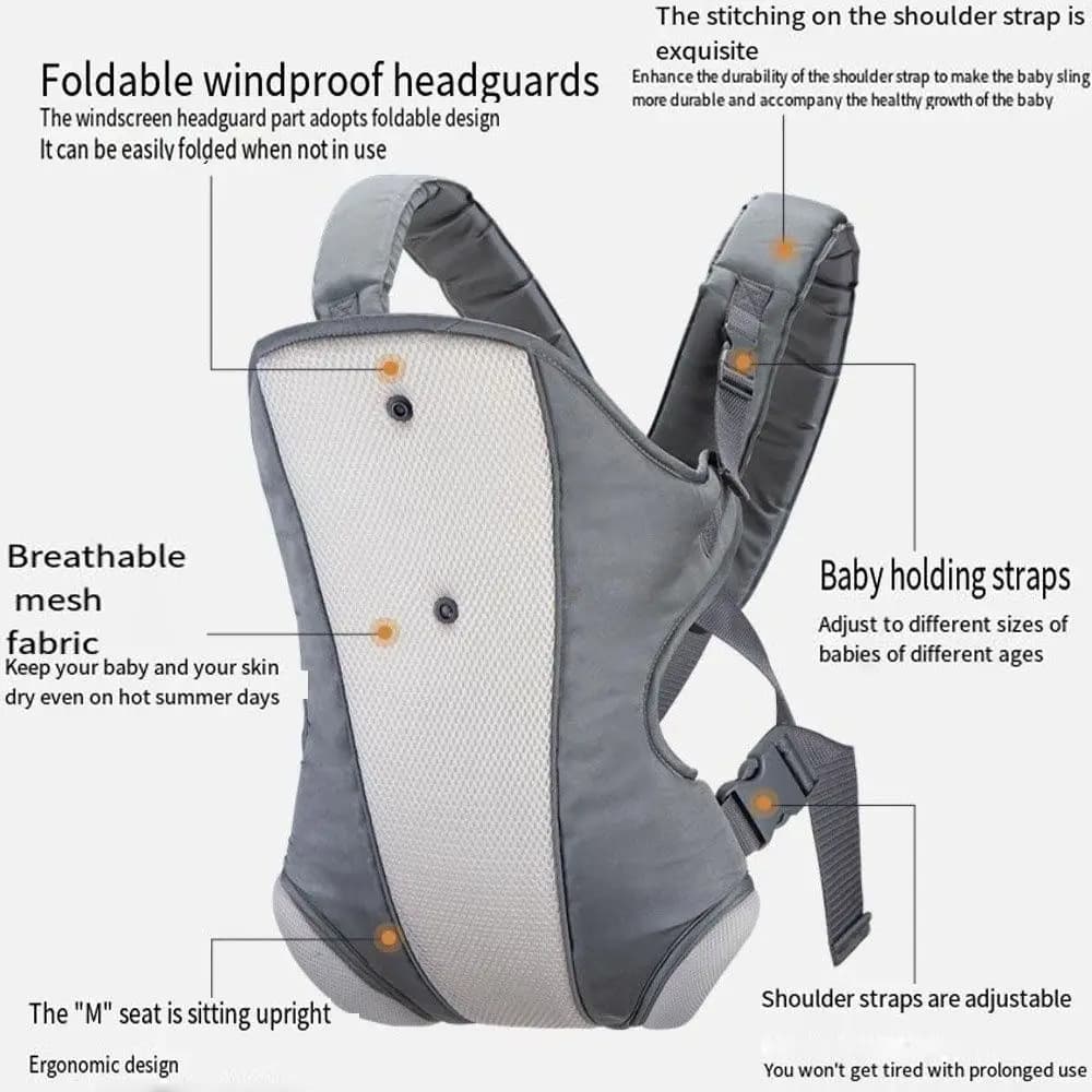 Ergonomic Newborn Kangaroo Baby Wrap Carrier