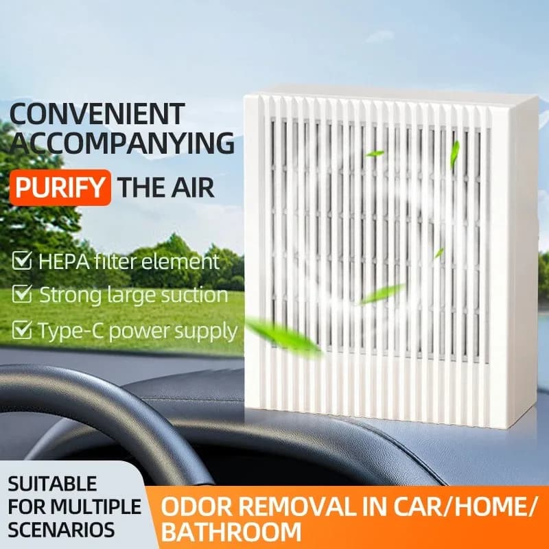Portable Desktop HEPA Air Purifier
