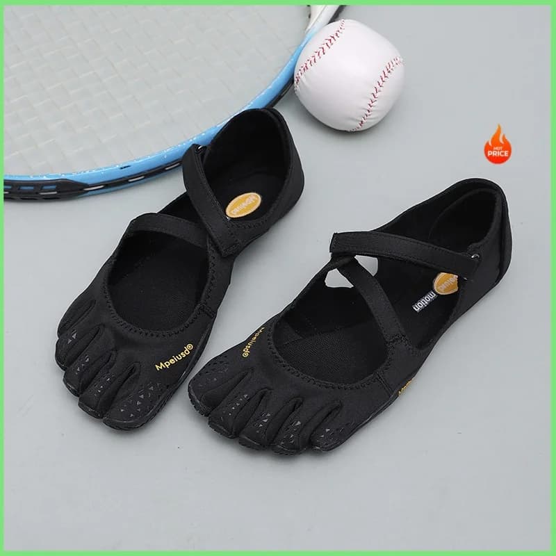 Women‘s Five Toe Shoes with Loop Strap - Barefoot Minimalist Flats for Hiking, Yoga, Gym Quick-Dry Water & Everyday Casual Wear