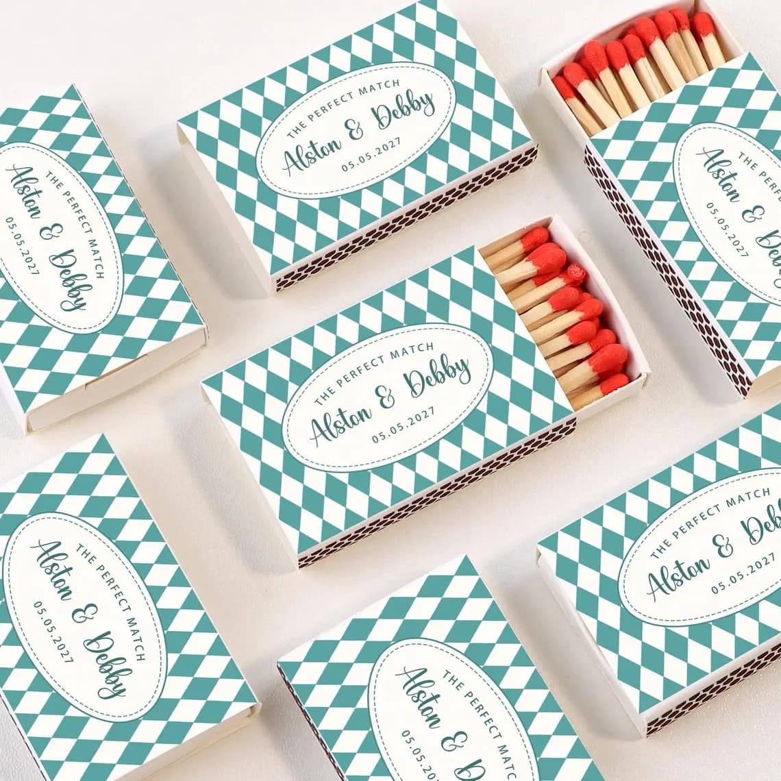 Personalized She Found Her Perfect Match Matchboxes