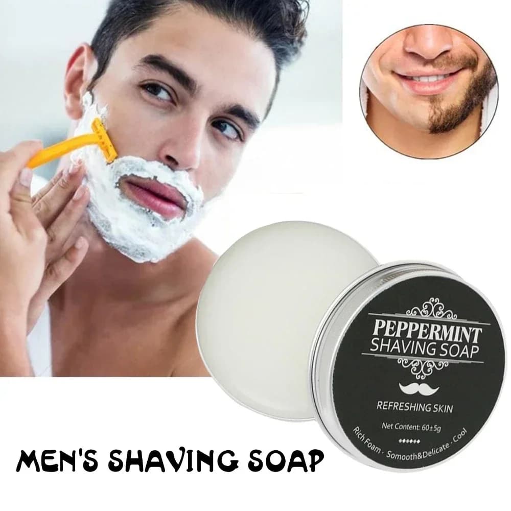 Organic Shaving Soap Bar for Men