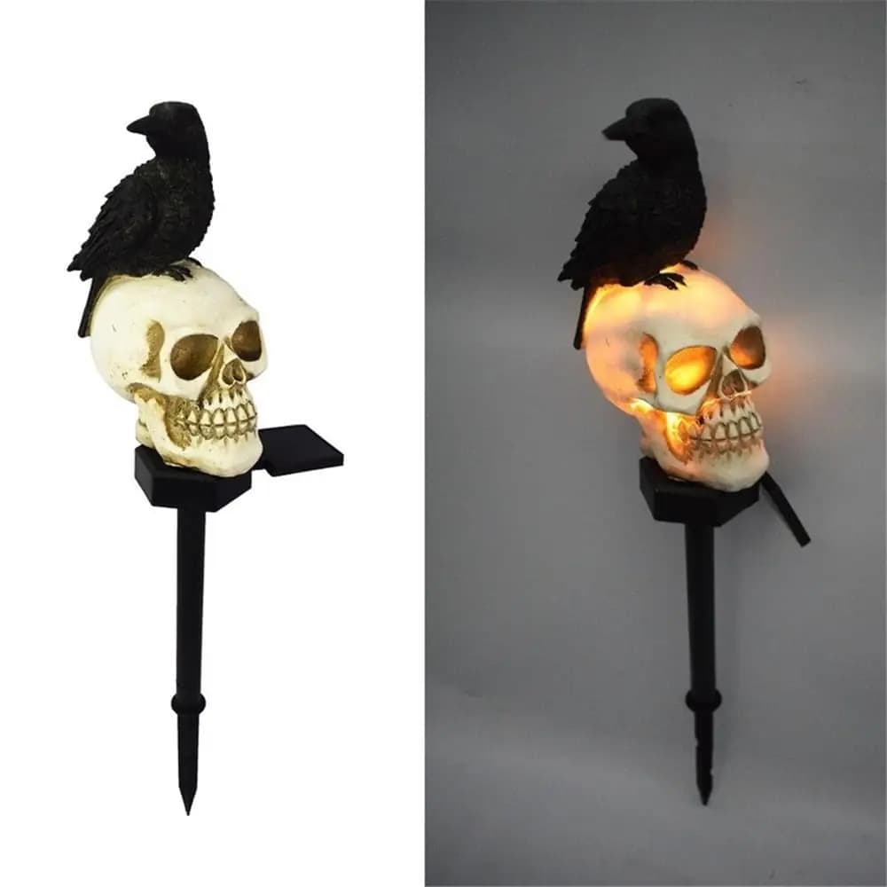 Halloween Skeleton Ghost Outdoor Light Decoration