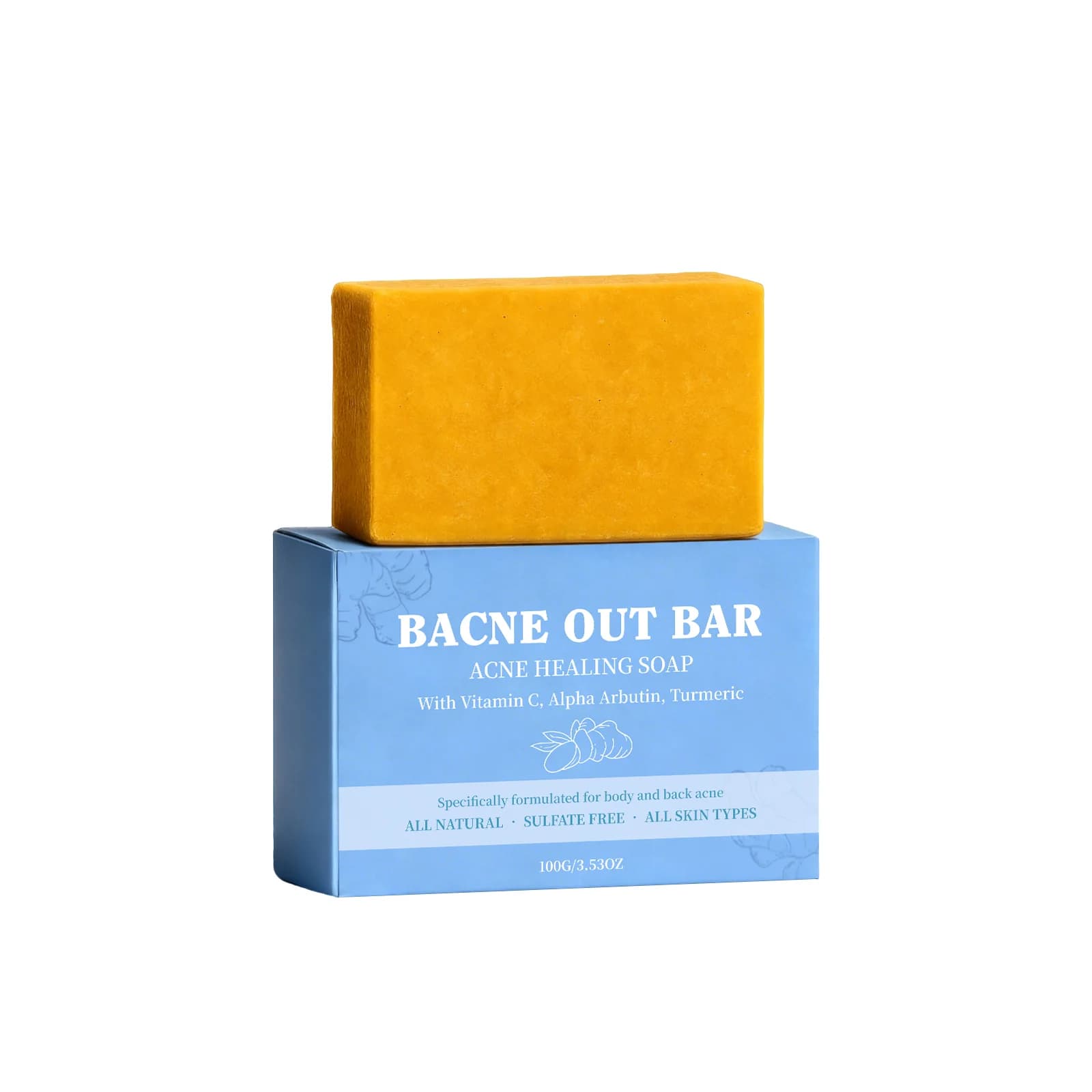 Natural Acne Body Wash Bar