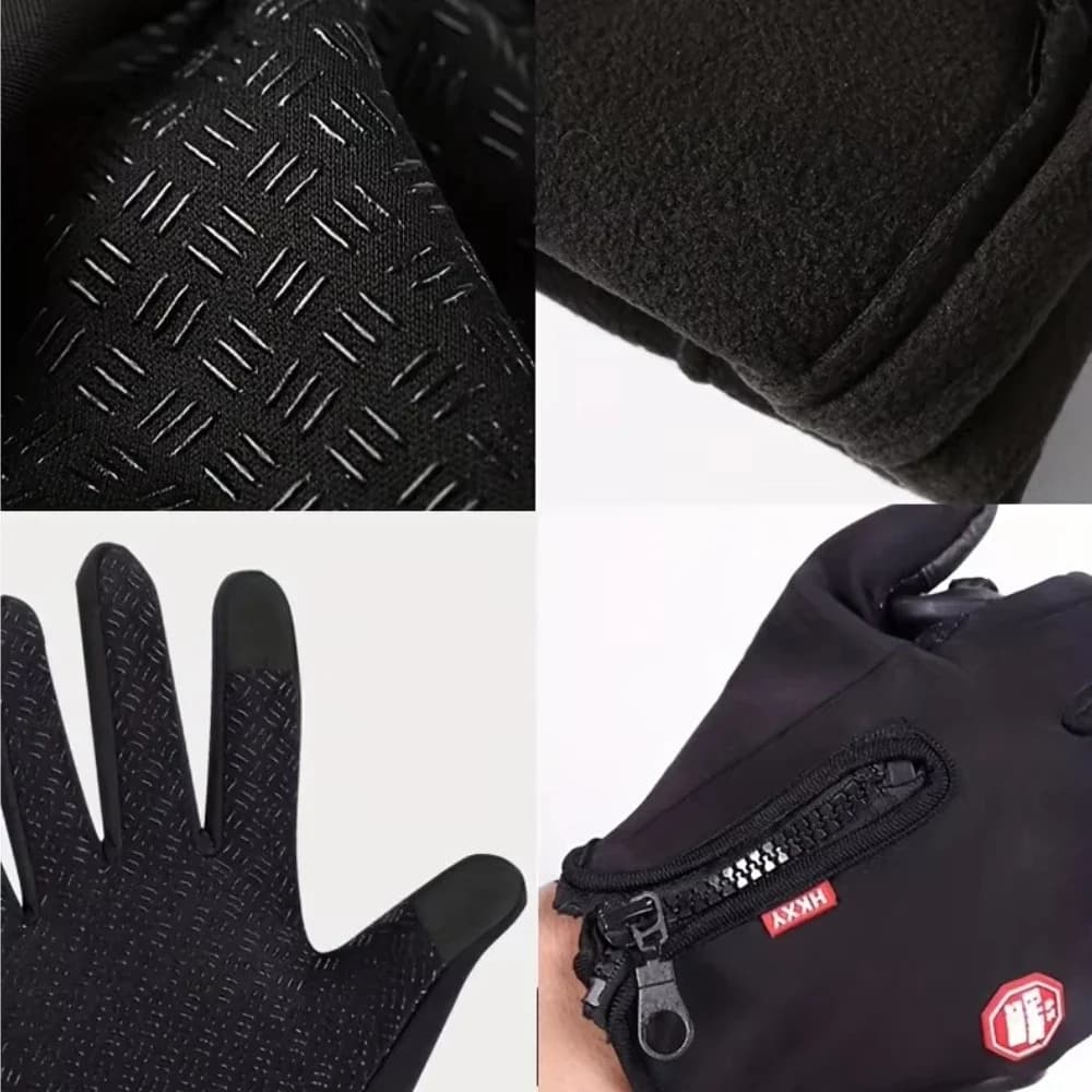 Winter Touchscreen Gloves With Non-Slip Grip