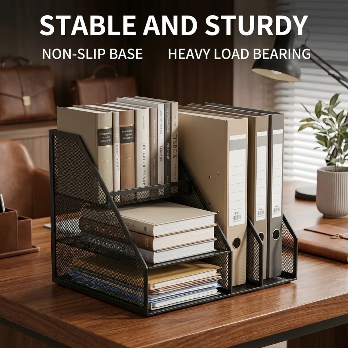 A4 Desk File Organizer Rack