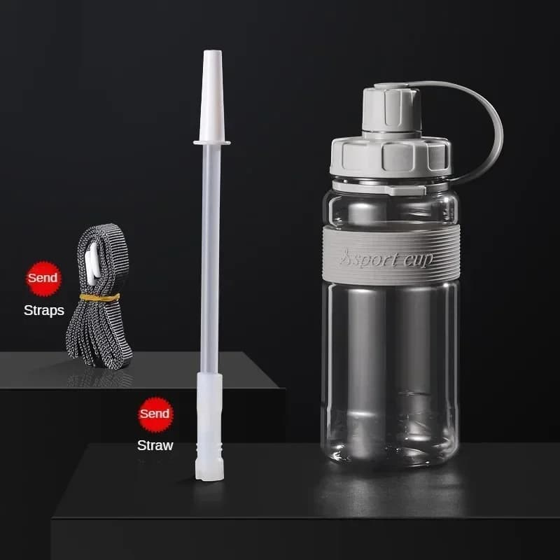 2 Liter Big Water Bottle with Straw 2L/1.5L/1L/0.6L Large Capacity School Gym Sports Drinking Bottles Fitness