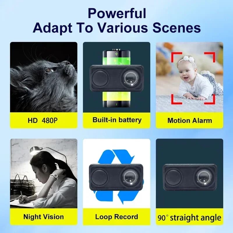 4K WiFi Security Camera Indoor Wireless