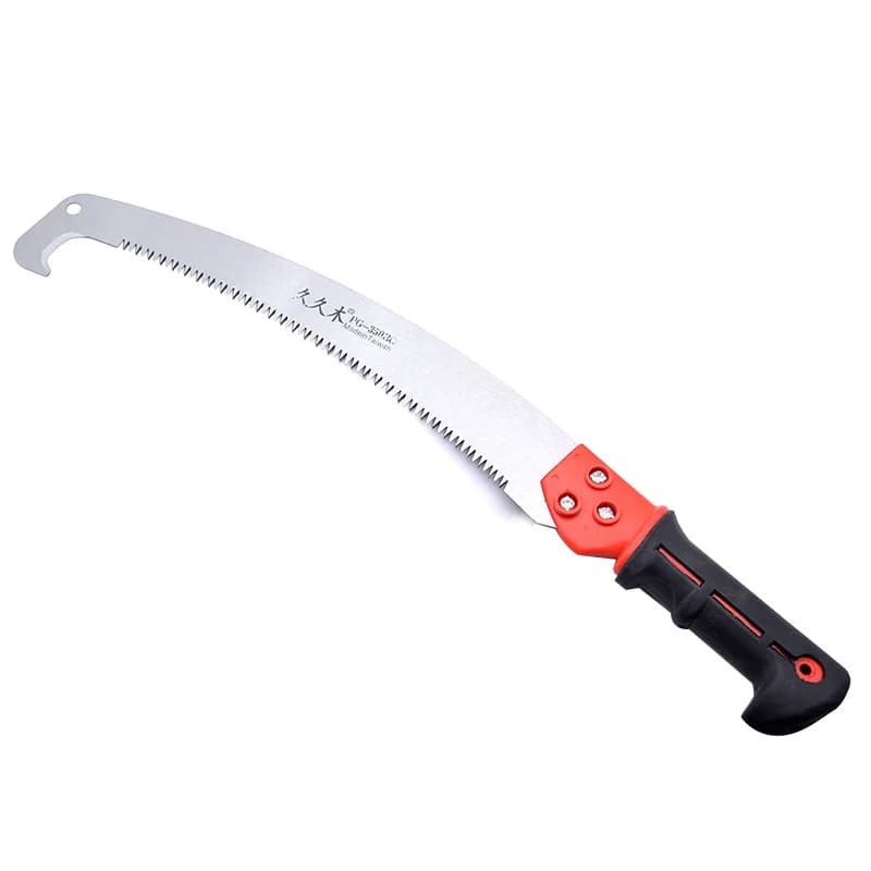 Curved Pruning Saw with Iron Handle