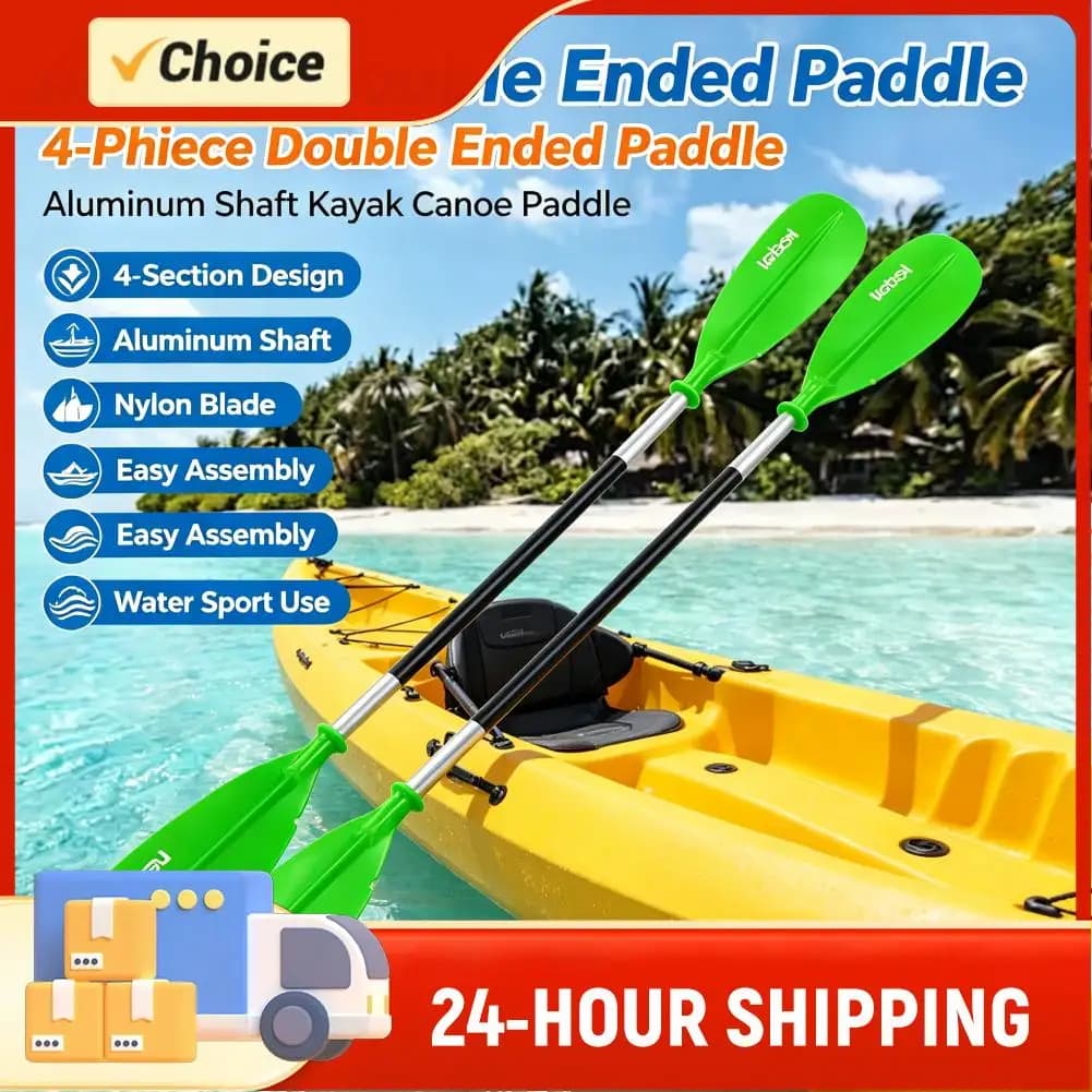 4-Piece Adjustable Kayak Paddle