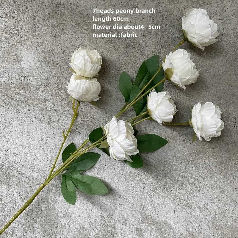 Wedding Decor Rose white artificial rose flower Green leaf row road guide Hydrangea flower silk flower