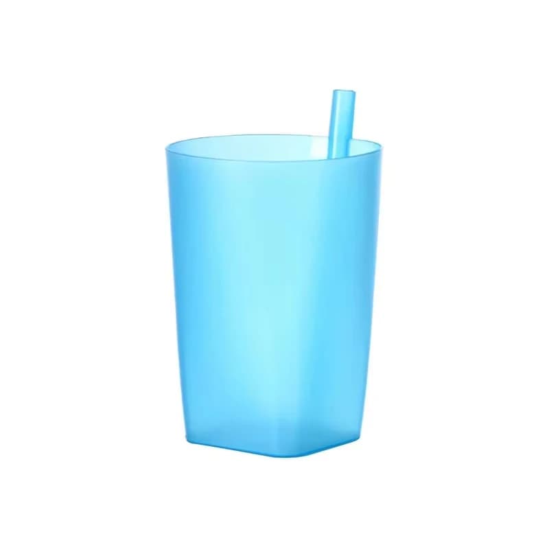 Candy Color Baby Sippy Cup with Straw