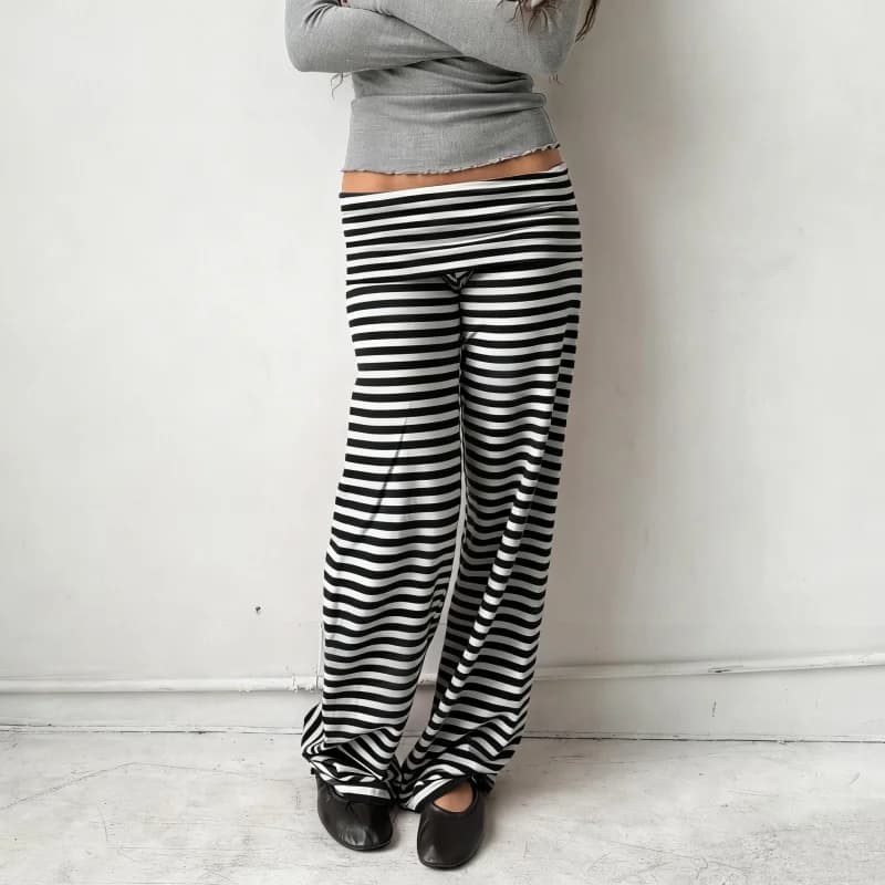 Women's Striped Casual Pajama Pants