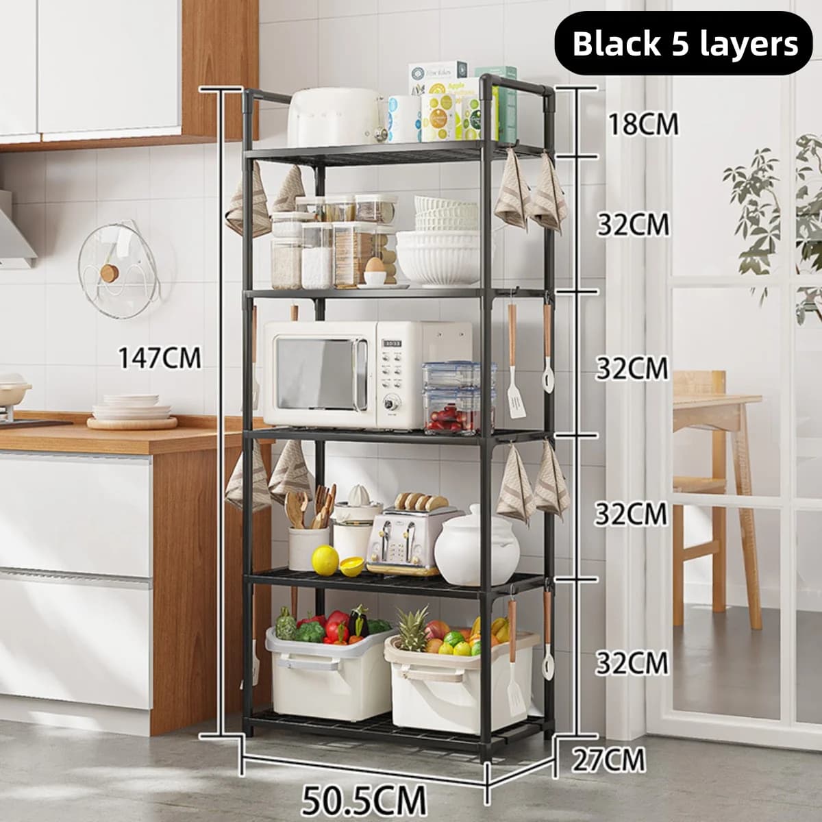 Black 5-layer