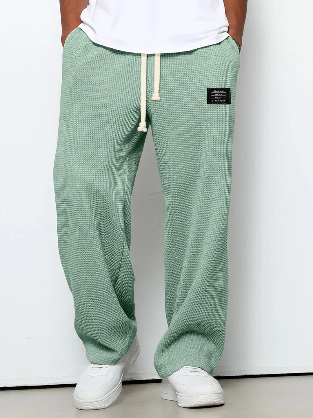 Men's Casual Wide-Leg Sweatpants