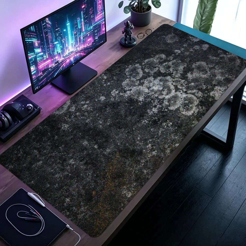 Gaming Mouse Pad XXL Marble Gray
