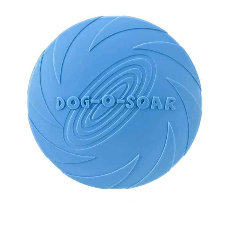 Bite Resistant Silicone Flying Disc for Dogs
