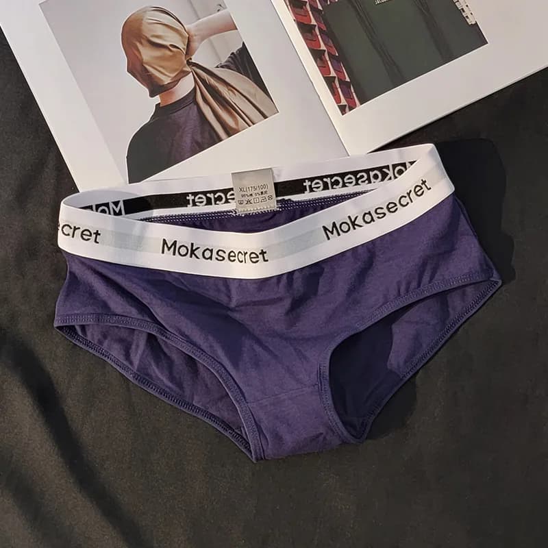 Women's Cotton Briefs Breathable Underwear Plus Size