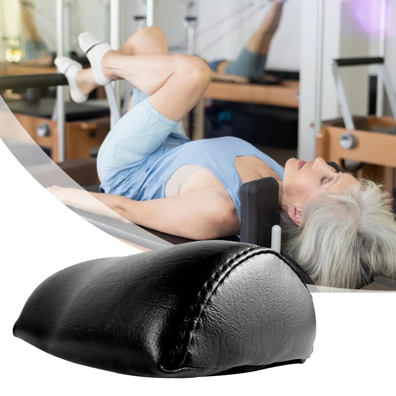 Semi-Circular Pilates Reformer Headrest Pillow