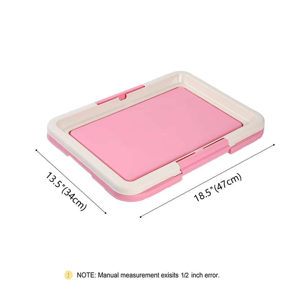 Indoor Dog Potty Training Toilet Tray