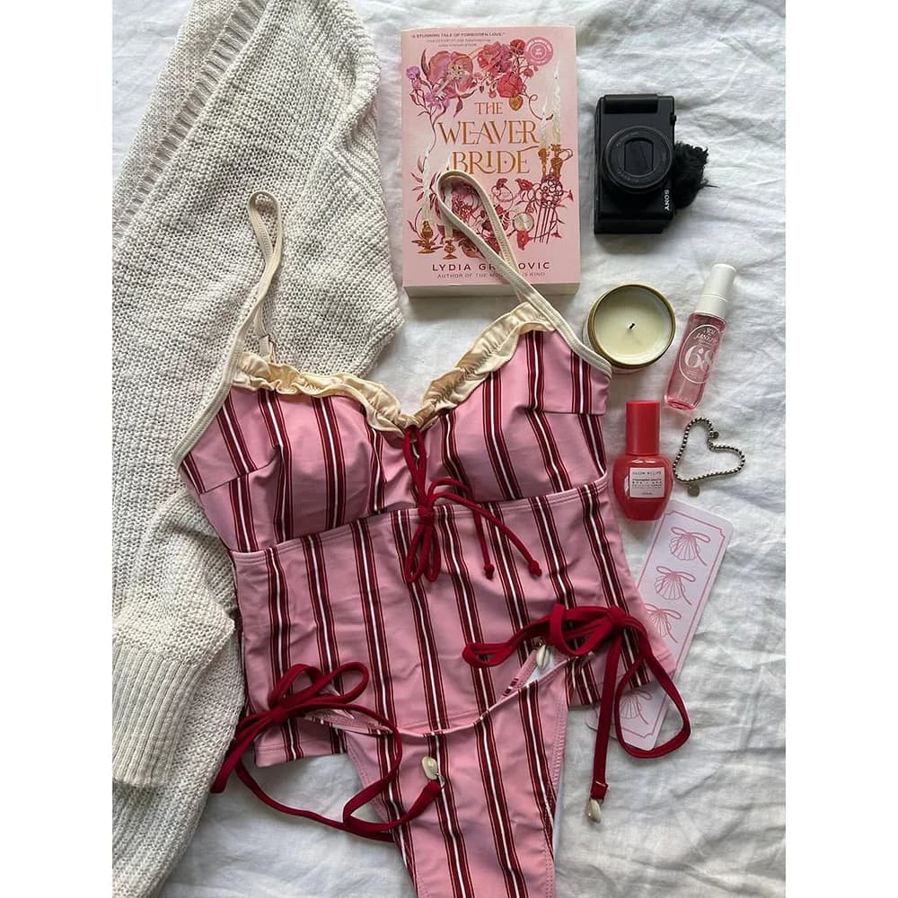 Women's Printed Push Up Bikini Set