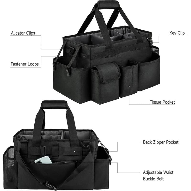 Portable Cleaning Supplies Storage Bag