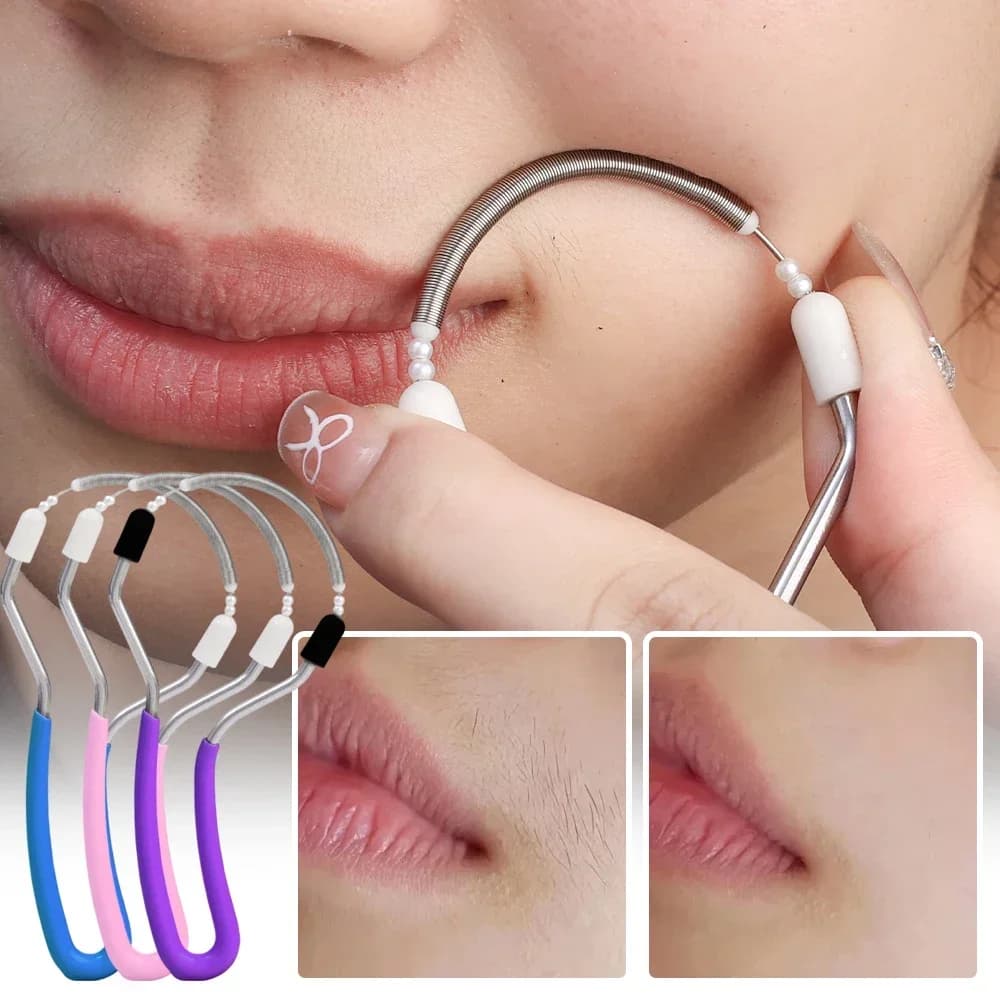 Manual Spring Facial Hair Remover