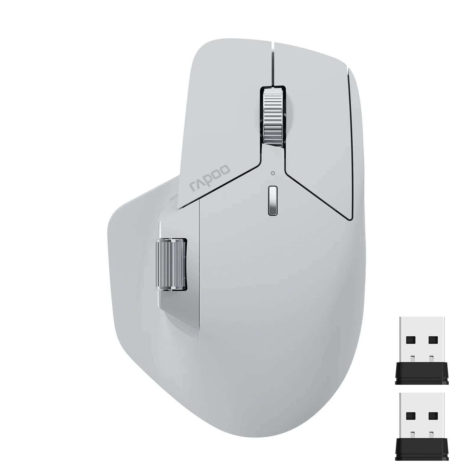Ergonomic Multi-Device Wireless Laser Mouse