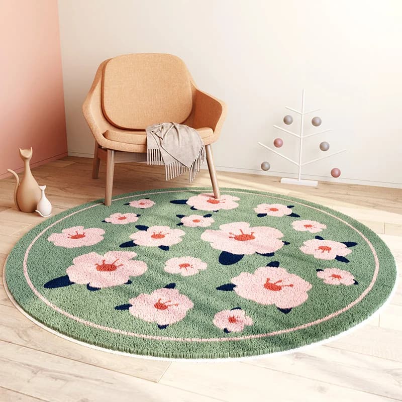 Cartoon Round Area Rug