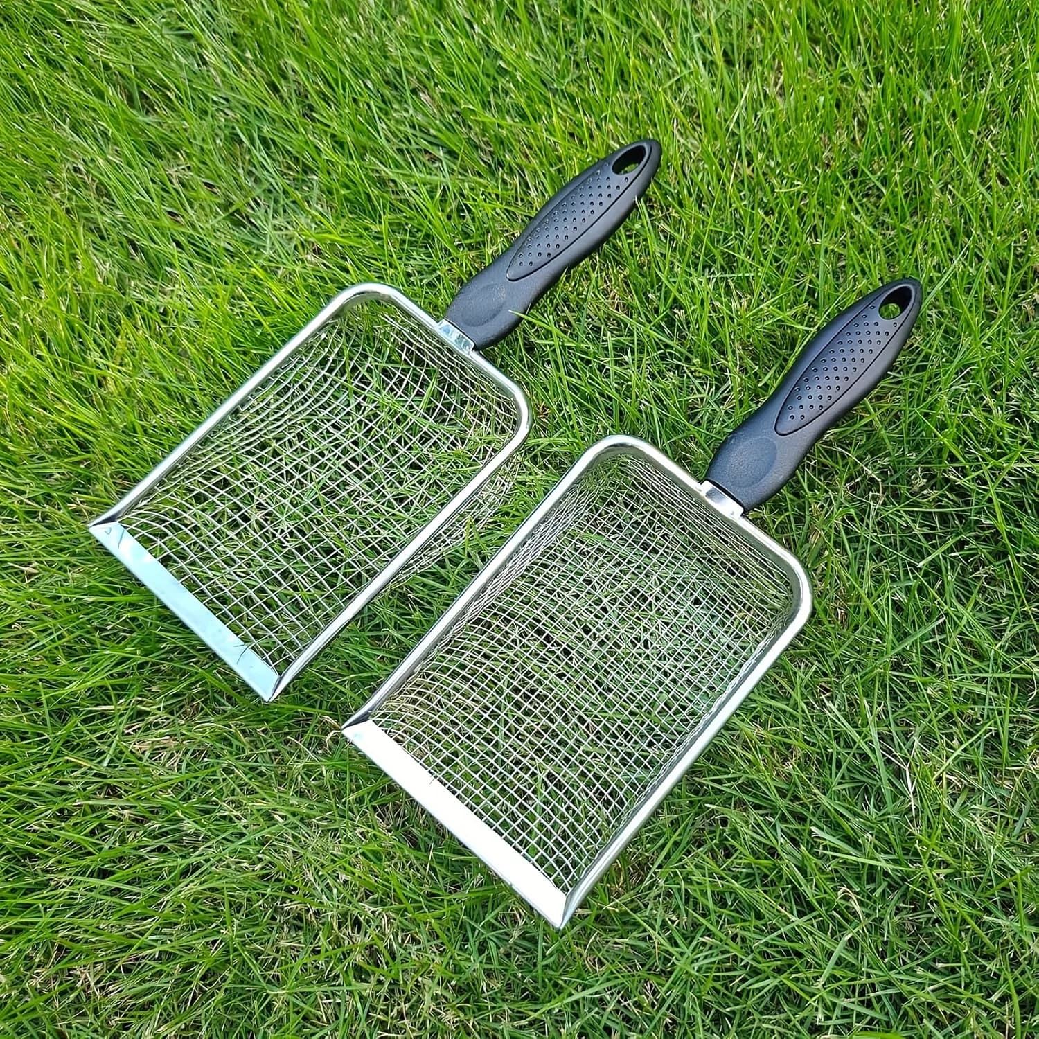 Soil Sifter Set with Handle 2-Pack