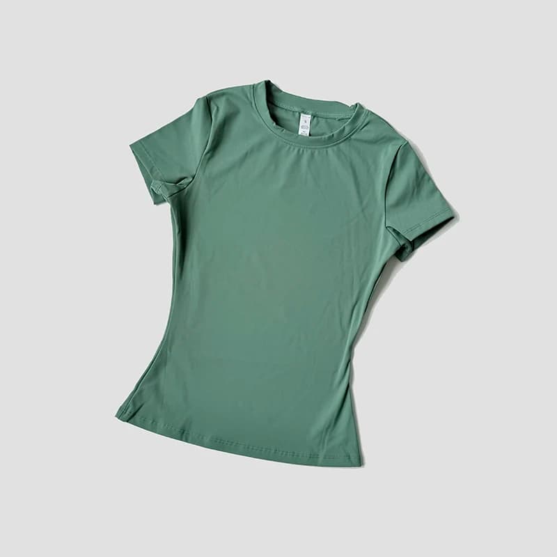 Women Yoga Top Seamless Sport T Shirts Fitness Clothes Short Sleeve Yoga Shirt Gym Top Running  Active Wear