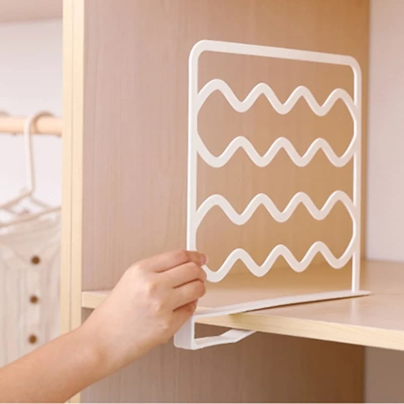 Closet Shelf Dividers No Drilling