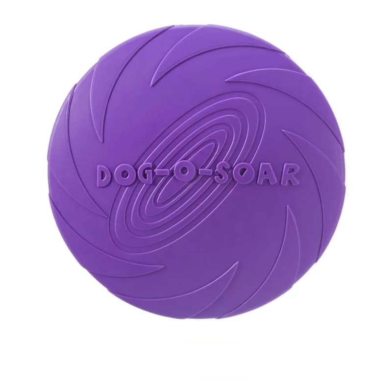 Bite Resistant Silicone Flying Disc for Dogs