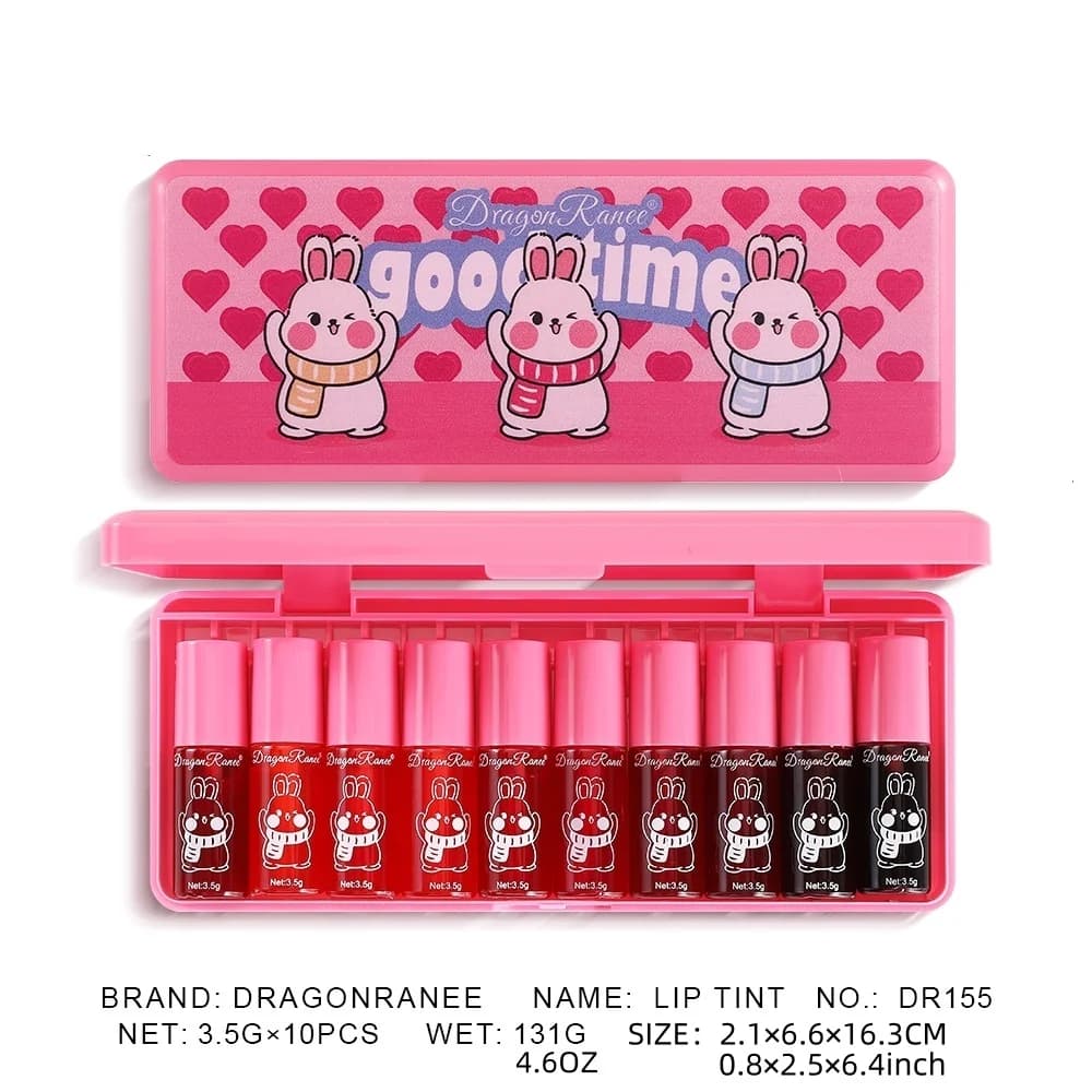 Lip Gloss Set of Ten