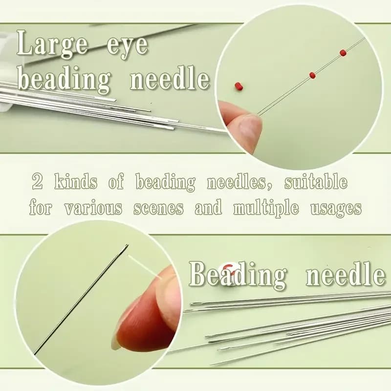 Beading Needles Kit with Storage Box
