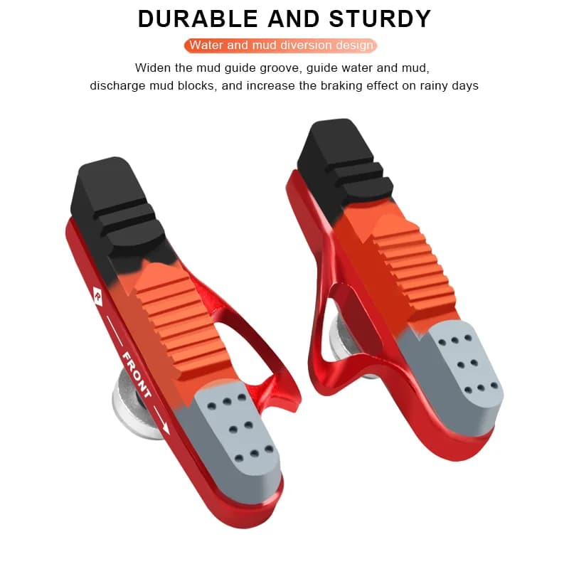 C-Brake Rim Brake Pads with Replaceable Inserts