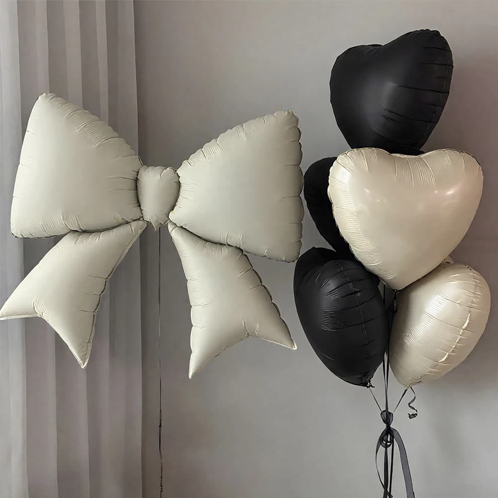 Bow-Shaped Aluminum Foil Balloon Pack