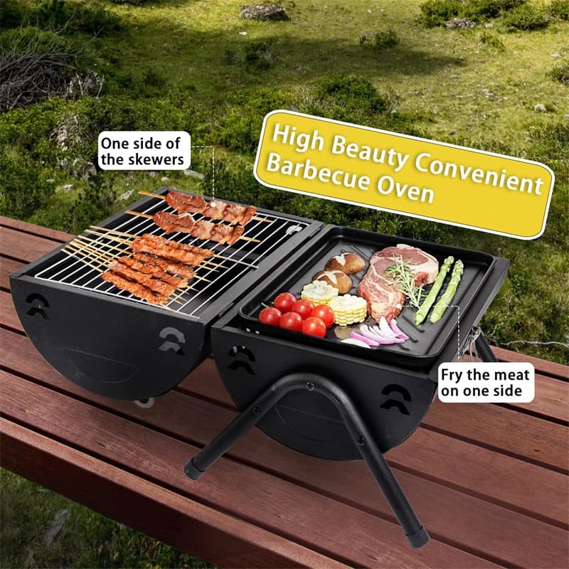 Portable Charcoal Tabletop Grill