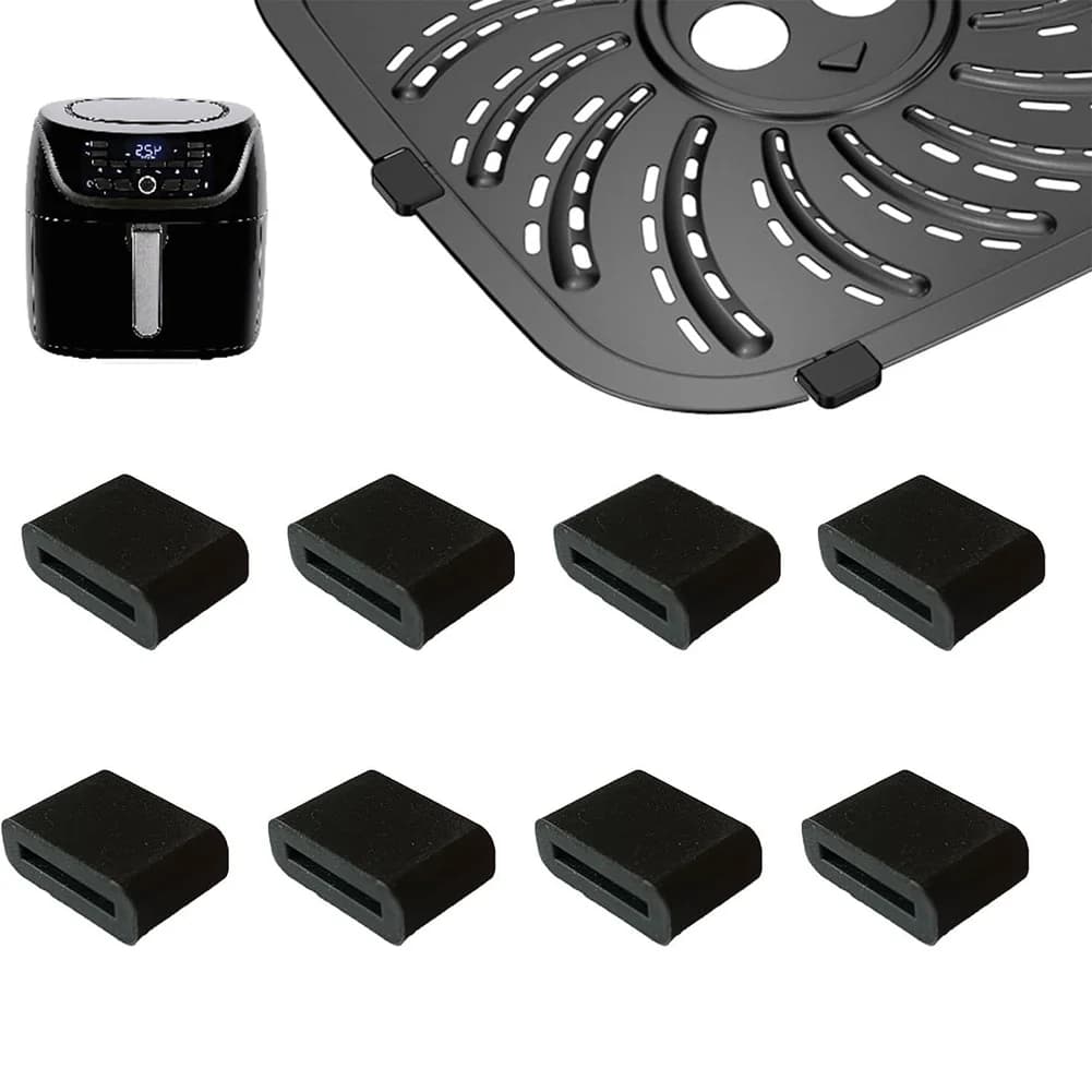 Air Fryer Silicone Accessories Pack Includes Steaming Sheet Corners Square Protective Covers and Baking Mat Covers Multiple
