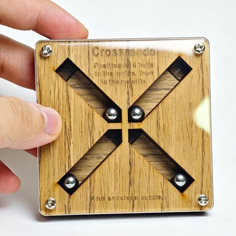 Crossroad Labyrinth Maze Puzzle for Adults & Kids