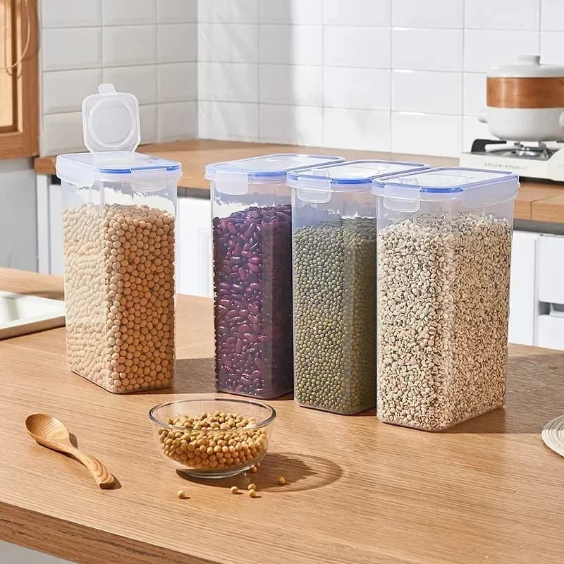 Stackable Food Storage Containers with Lids