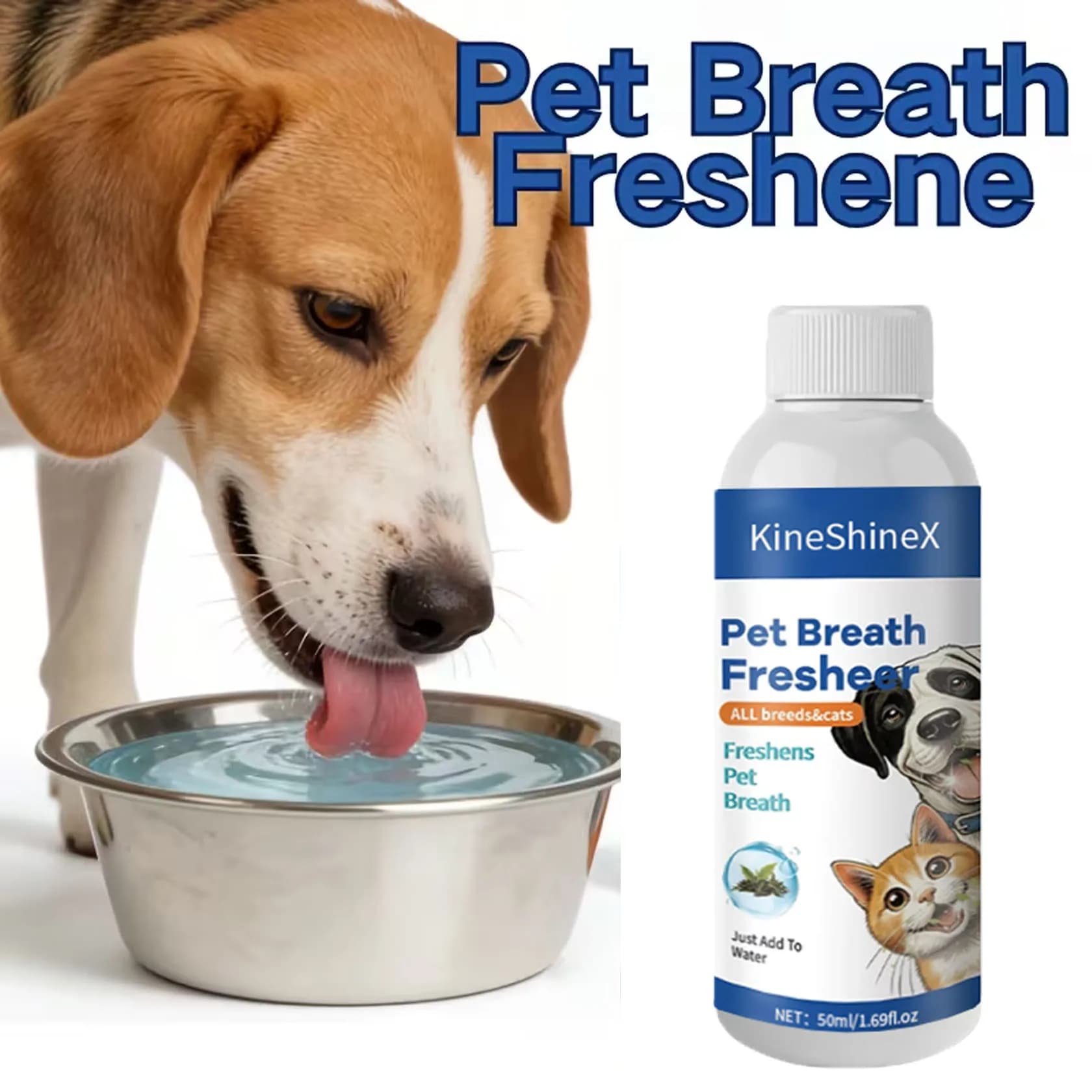 Pet Breath Freshener Oral Care Formula