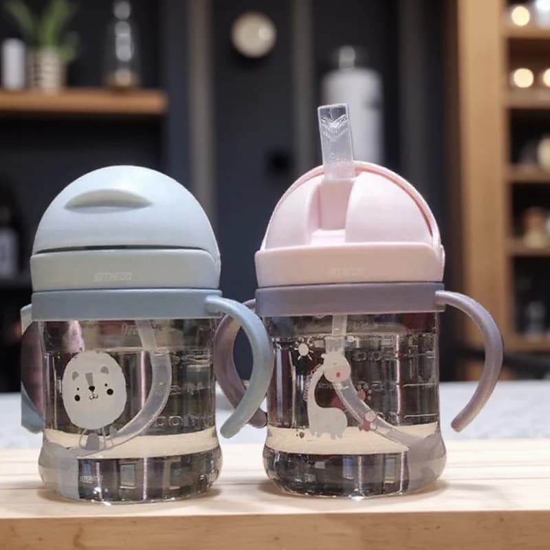 Cartoon Animal Sippy Cup 300ml Leak-Proof