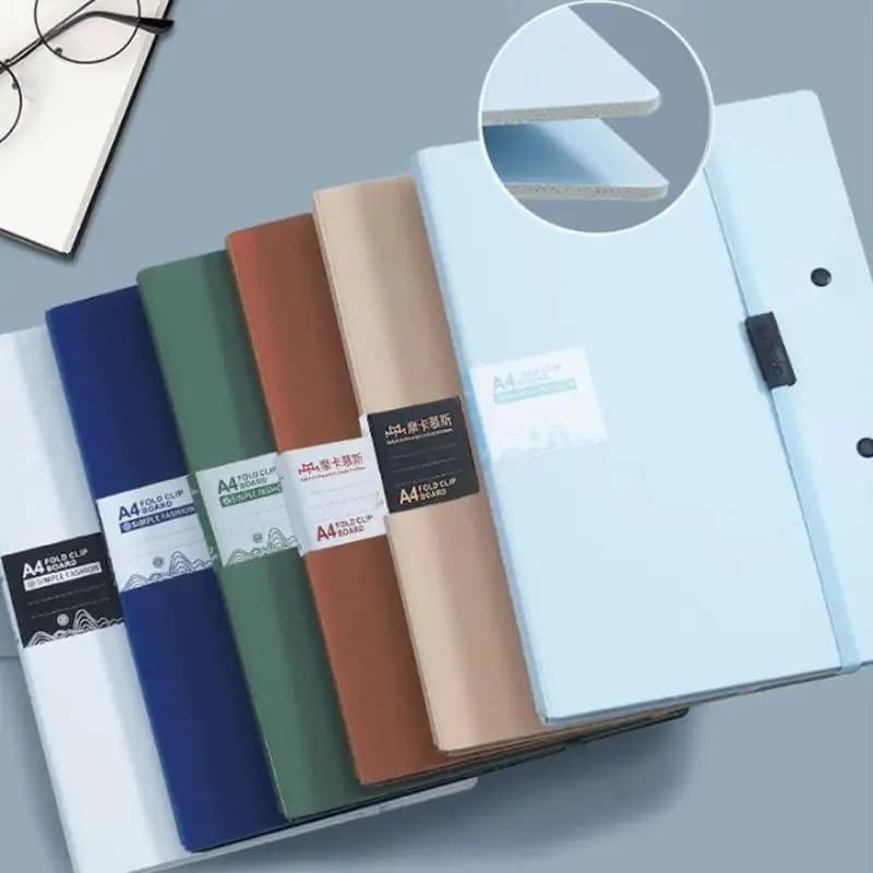 A4 Waterproof File Folder with Elastic Buckle