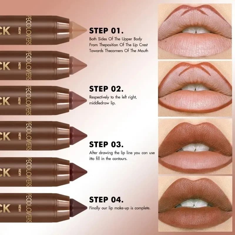 Lip Liner and Gloss Suit Set